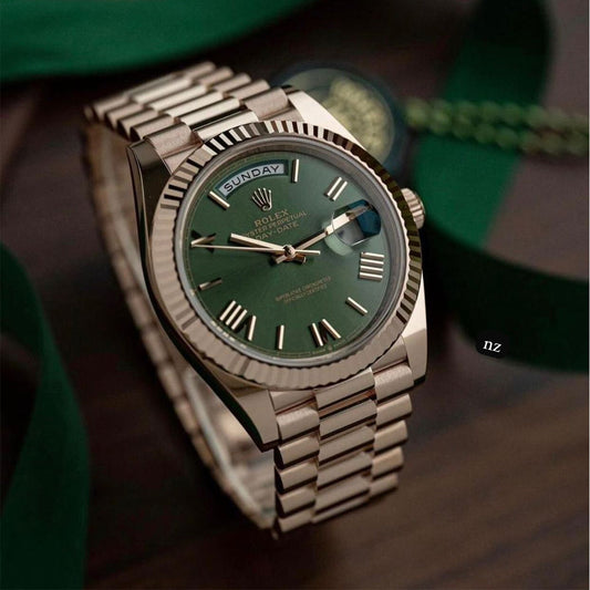 Rolexx Day-Date 40 Rose Gold – 6 Month Warranty