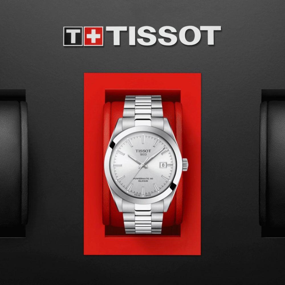 Tissot Gentleman Powermatic 80 Silicium ⌚ – 6 Month Warranty